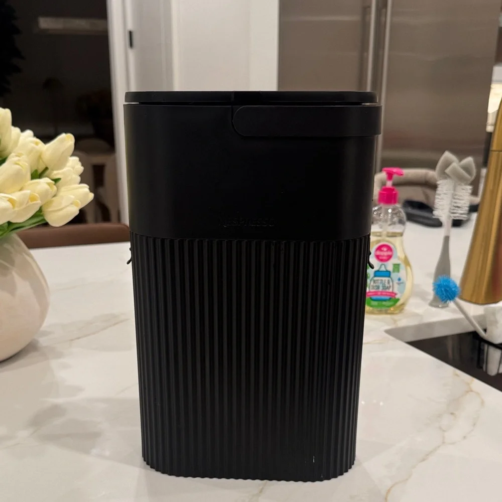 Nespresso Capsule Recycling Container Black - Container for Used Capsules